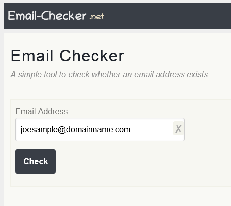 Email Checker